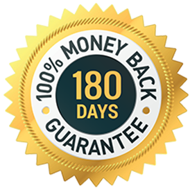 180 Days Money Back Guarantee